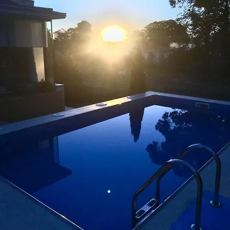 House & Pool At *